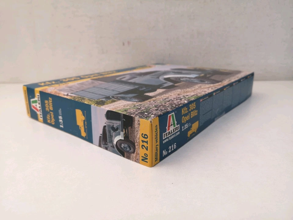 Kpf. 305 Opel Blitz Italeri Kit 216 Scala 1/35 Chiuso-C37 - Immagine 3 di 4
