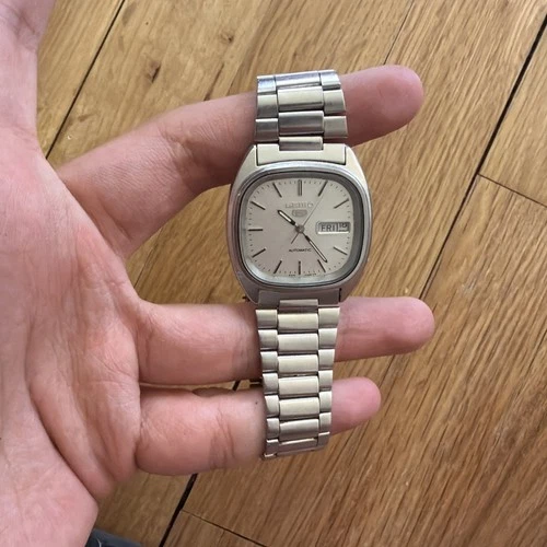 New ListingSeiko 5 Automatic 6309-5800 Day/Date Square Shape Vintage Men’s Watch