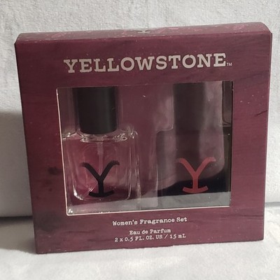 Tru Western Yellowstone Women Fragrance Eau De Parfum  Set: Original/Torn 0.5 oz