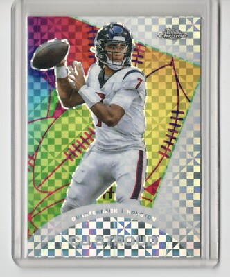 2023-24 Topps Composite Topps Chrome CJ Stroud RC All-Etch X-Fractor - Texans