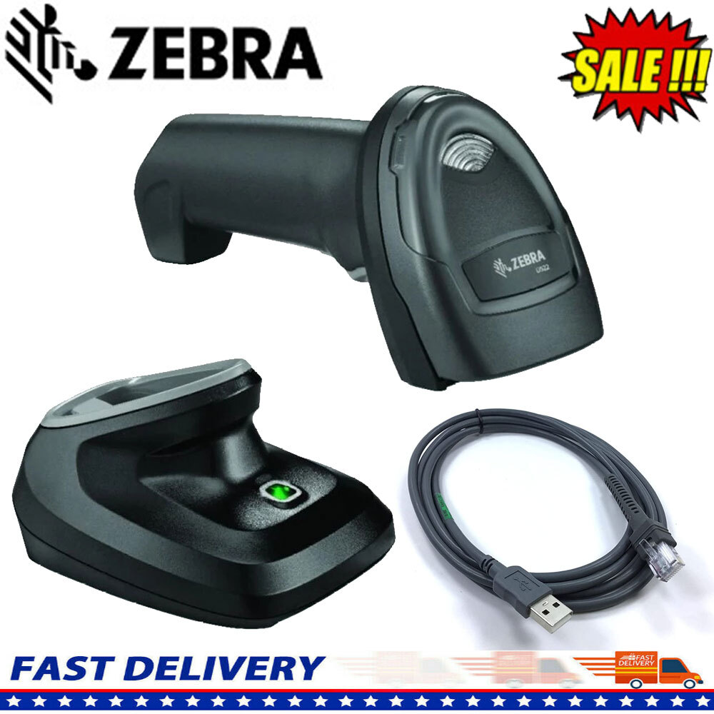 Zebra DS2278-SR00007ZZWW Wireless 1D/2D Bluetooth USB Barcode