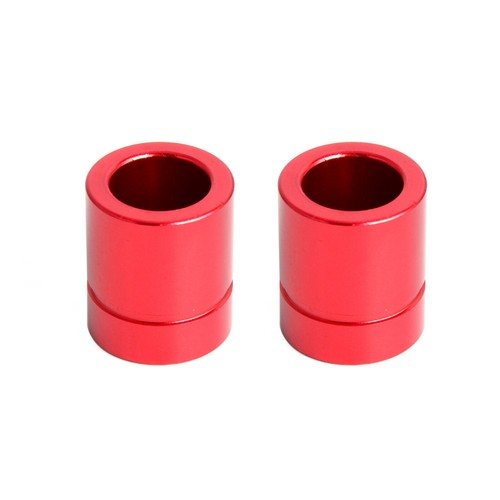 Pair Front Wheel Spacers Bushing For Honda CRF250L CRF250M 2012-2019 Aluminum - Foto 3 di 4