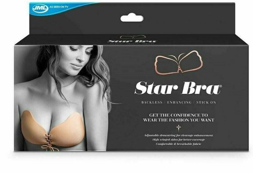 Reggiseno JML Star senza schienale senza spalline stick-on con controllo scollatura coppa B - Foto 7 di 7
