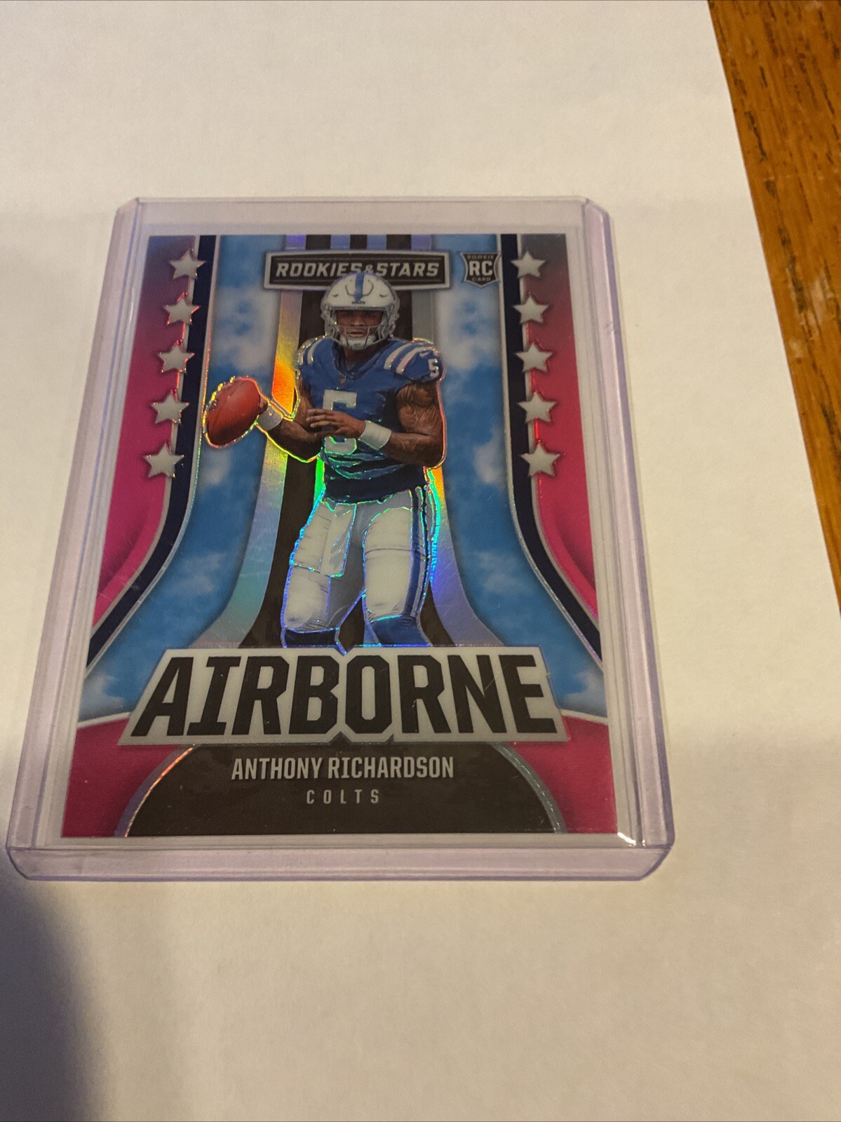 Anthony Richardson Pink Airborne /75. Rookies And Stars 2023
