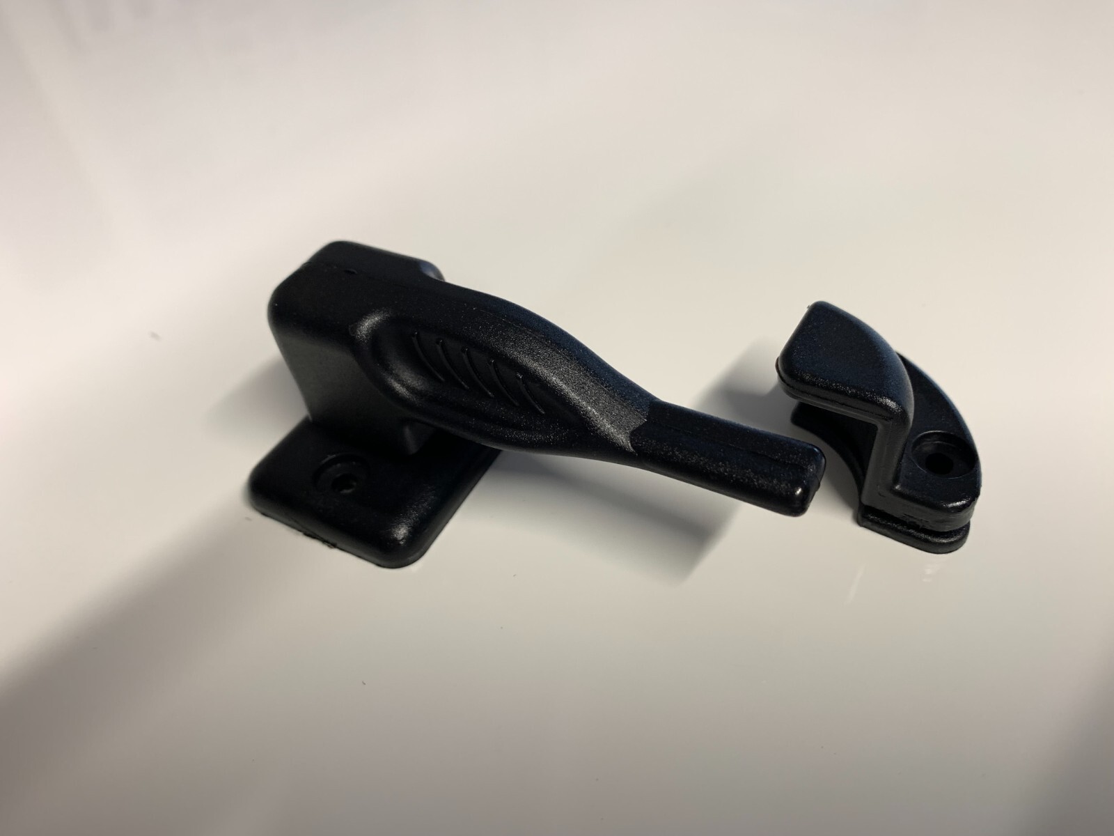 Stable Door Turnbuckle Caravan Motorhome Ellbee Black Plastic Swivel