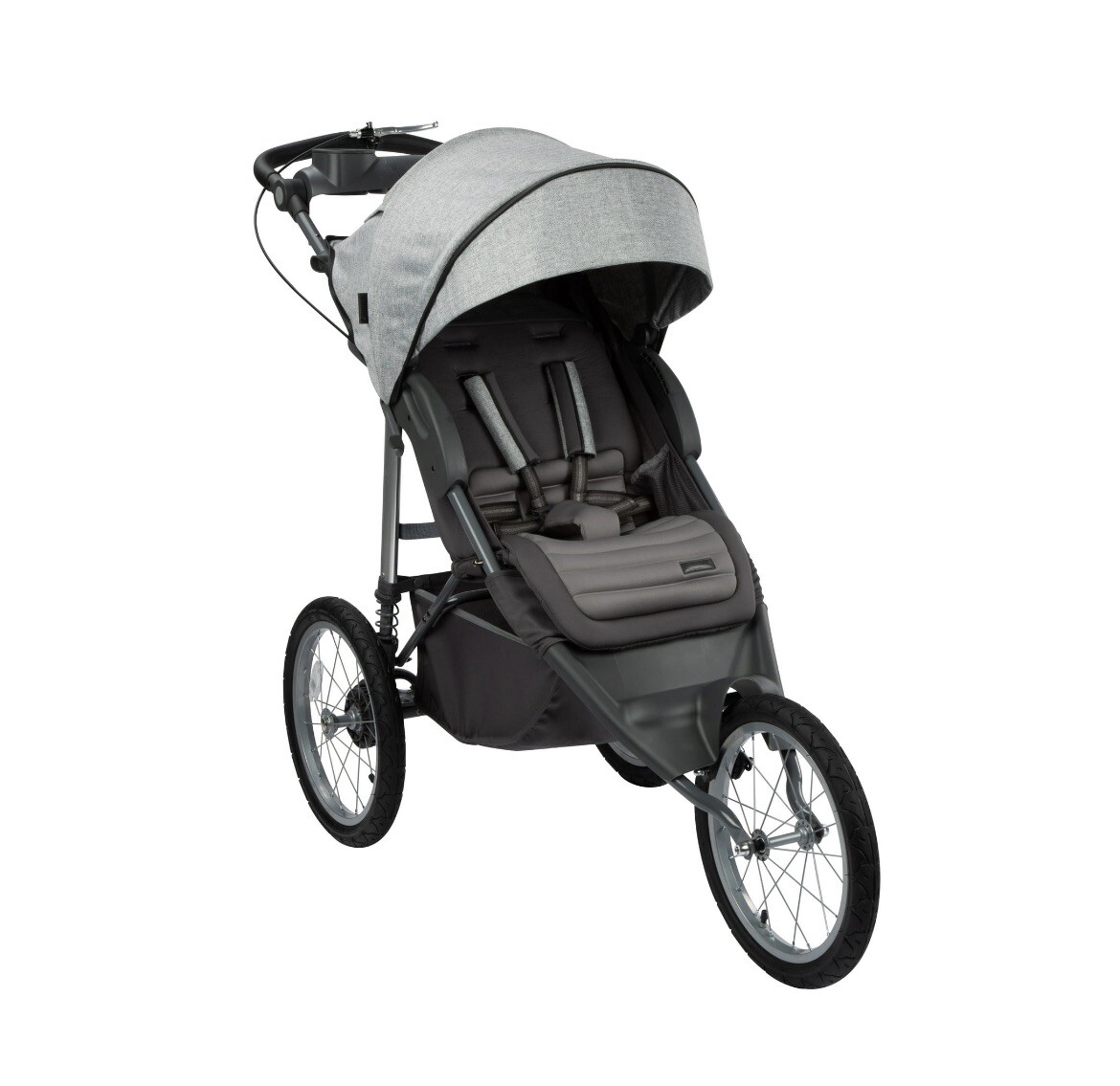 Monbebe Rebel Jogging Stroller with Hand Brake, Adjustable, Foldable eBay