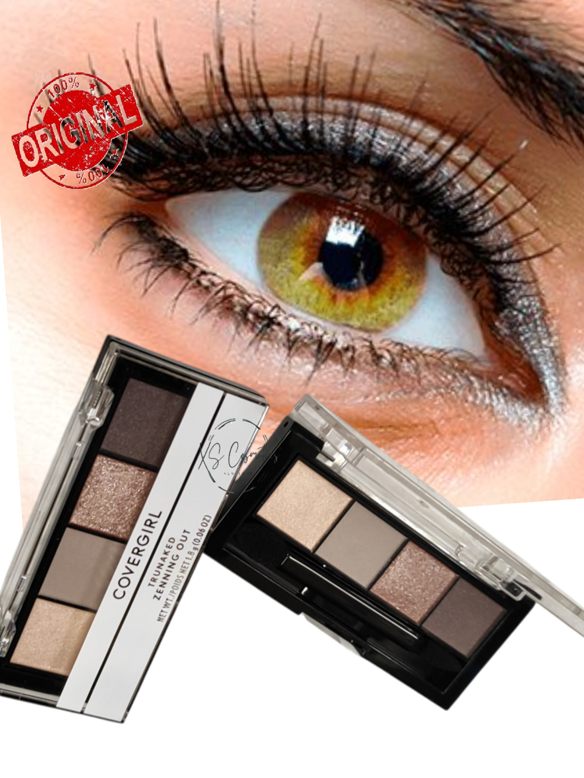 Палитры теней для век Covergirl в футляре объемом 0,06 унции