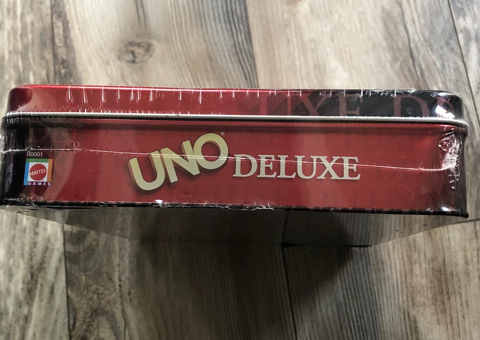 UNO Deluxe Toys R US Exclusive Mattel B0001 Tin Vintage Rare Toys SEALED - Image 4 of 4