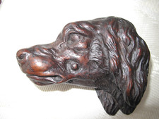 ANTIQUE BLACK FOREST HUNTING/POINTER DOG SCULPTURE, Ca. 1890,