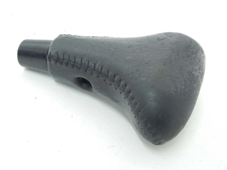 Honda Accord leather automatic shifter lever handle with chrome button OEM - Image 4 of 4