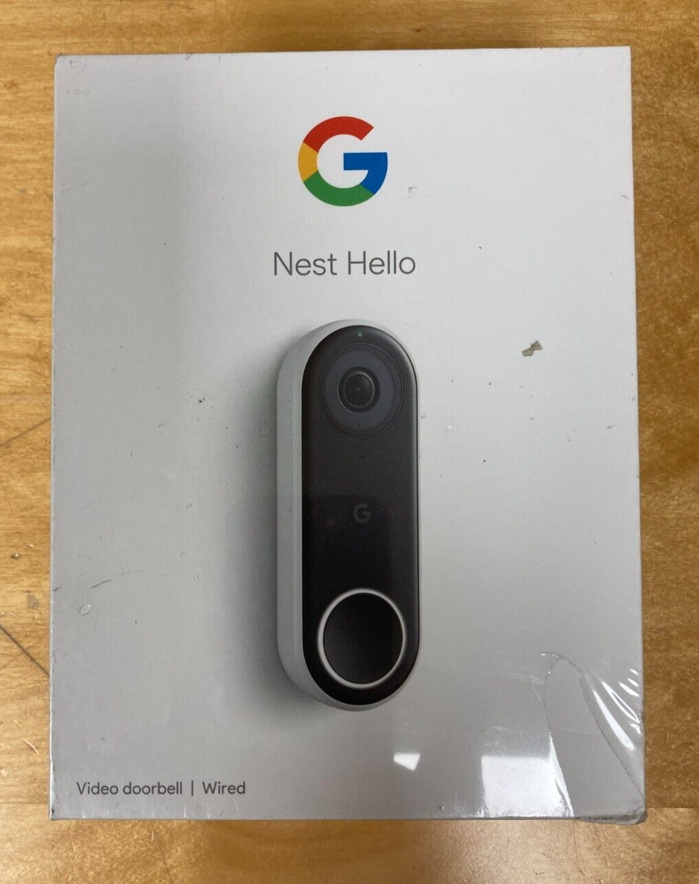 Google Nest Hello Smart Wi-Fi Video Doorbell Model: NC5100US ...