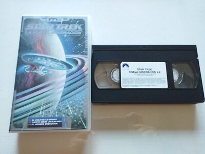 Star Trek La Nueva Generacion 2.2 3 Capitulos 2001 - VHS Tape Español