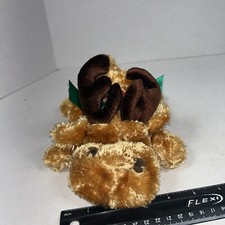 Dan Dee Moose Plush Singing Santacluase Is Coming Too Town