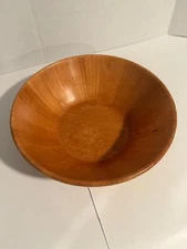 RUSTIC WOODEN BOWL FROM WELL EQUIPPED KITCHEN 
