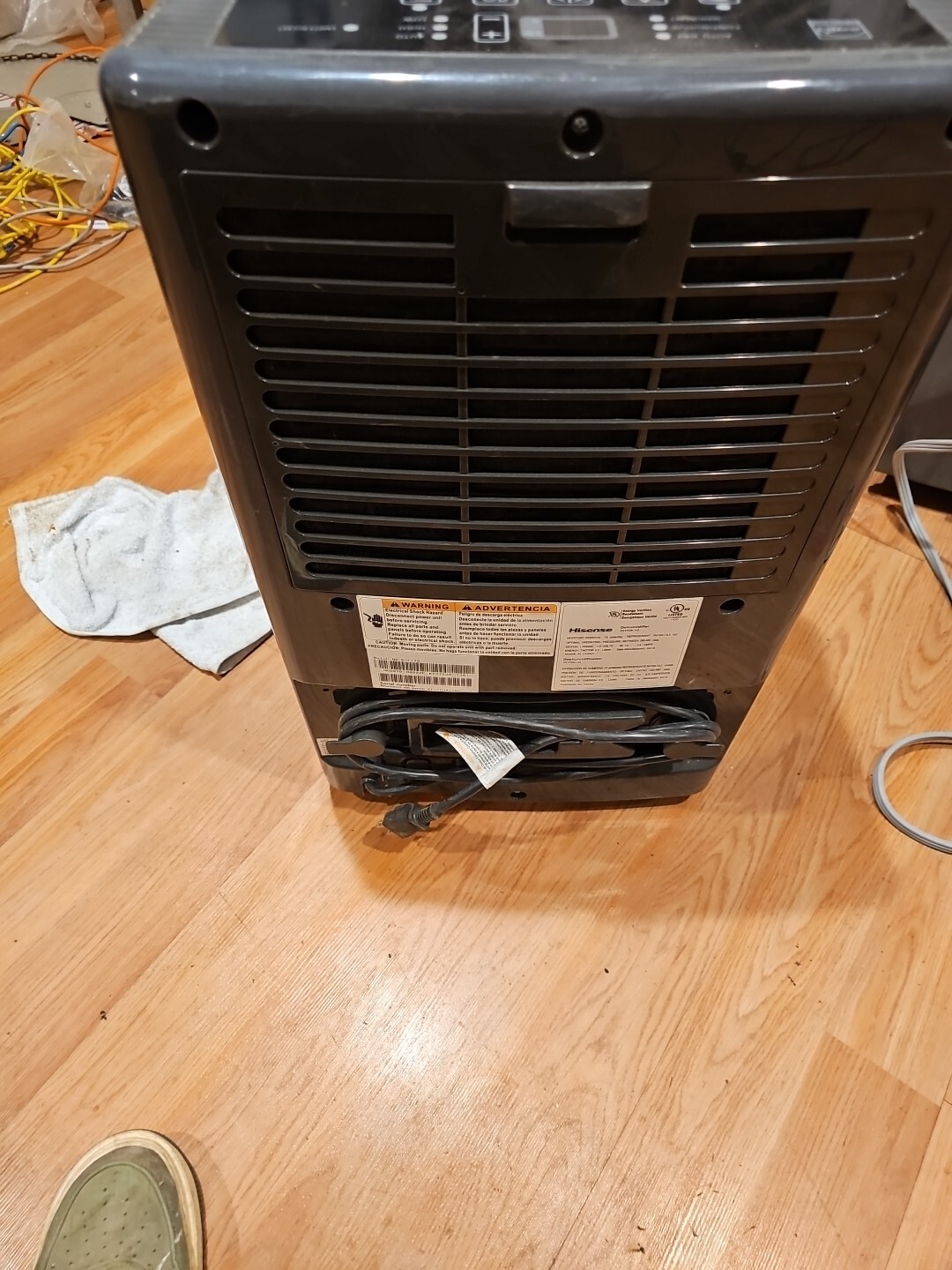 Hisense DH70K1G, 70pint 2speed Dehumidifier eBay