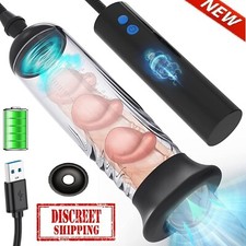 2023 Man ED Enhancement Erectile Enlargement Enlarger BG Vacuum Penis Pump Gift
