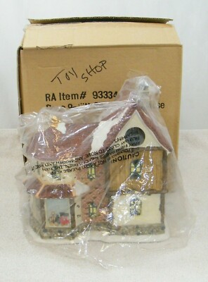 NEW! RITE - AID SANTA'S TOY SHOP #933344 LIGHTED CHRISTMAS VILLAGE