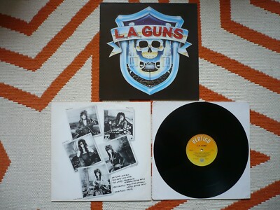 L.A. Guns selbstbetiteltes Vinyl UK 1988 Vertigo 1st Press A1/B1 LP LA Guns