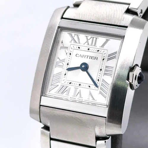 Cartier TANK FRANÇAISE WATCH Small Womans WSTA0065 - Brand New