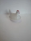 Vintage Indiana Glass Milk Glass Small Nesting Hen