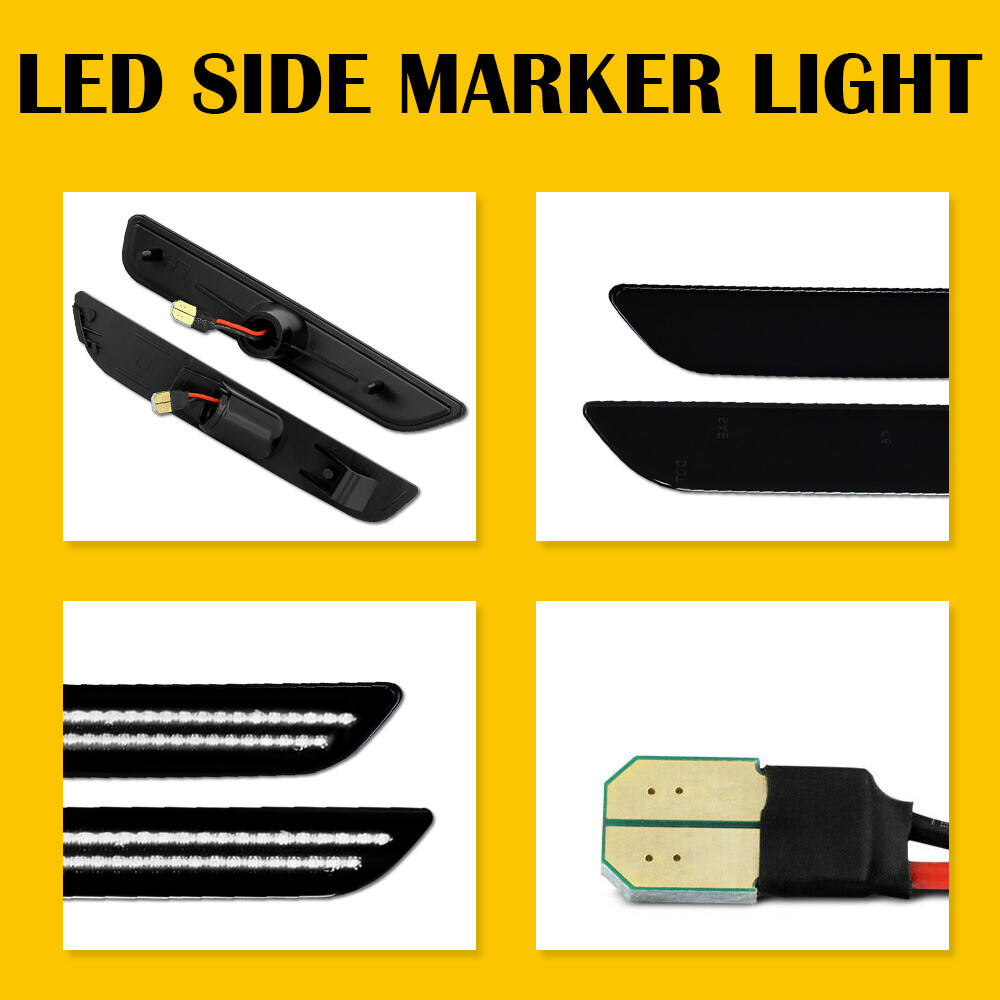 M.T 出品 Amazon.com: LDETXY LED Side Marker Lights for Ford Mustang