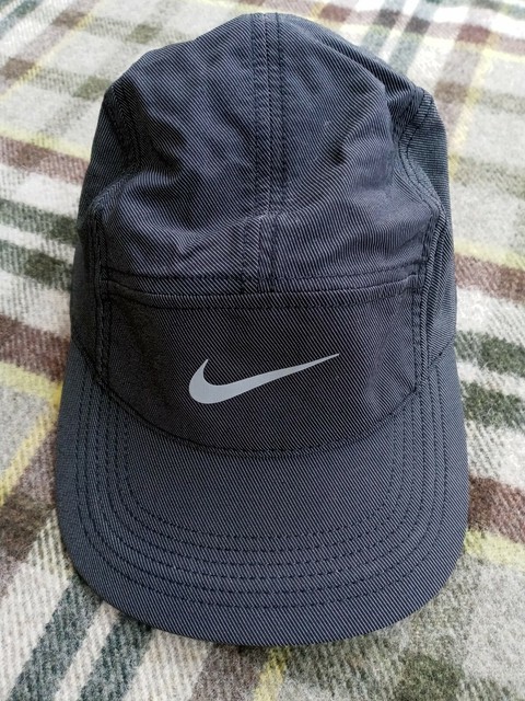 Nike AW84 5 Panel Cap Hat Camp Reflective Sportswear Running Dri-Fit | eBay
