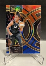 Chelsea Gray - Premier Red & Blue Prizm #/399 - 2024 Panini Select WNBA