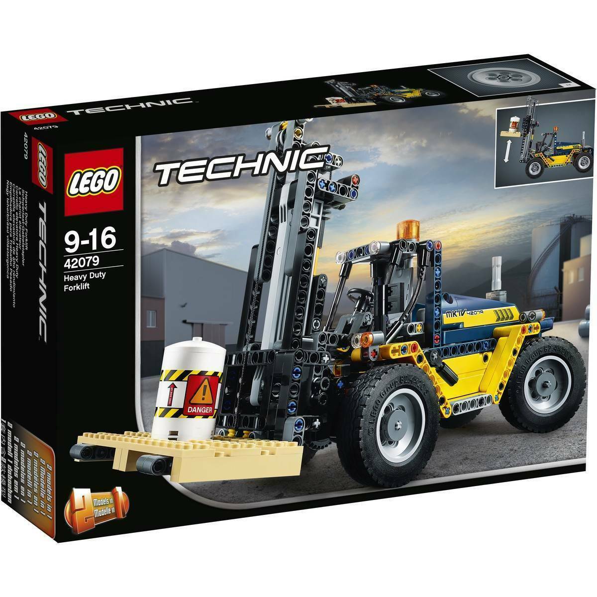 LEGO 42079 TECHNIC CONSTRUCTION Heavy Duty Fork Lift