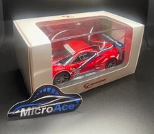 Limited Production Body  Ferrari 488 GT3 GL-Racing #68 Red Mini-z