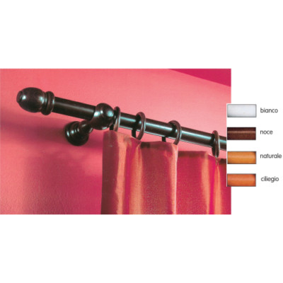 Scorritenda Bastoni Per Tenda Corda Strappo Ottone Terminale SFERA Vami