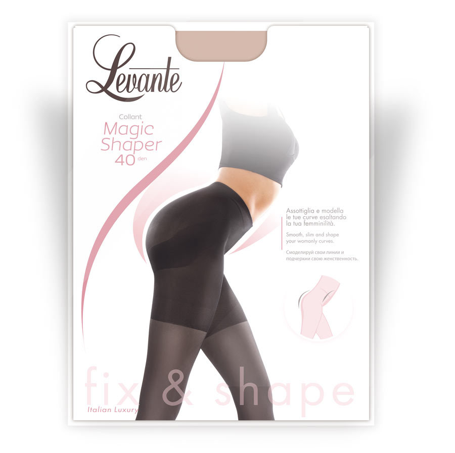 Levante Tights Woman Fix e Magic Shaper 40 DEN Pantyhose Body makeover