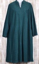 Vintage VANITY FAIR Sz 16 Women s Sleepwear Green Nightgown Dressing Gown