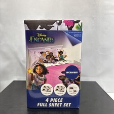DISNEY Encanto The Family Madrigal 4-Piece Microfiber Full Sheet Set