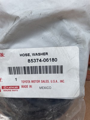 Toyota OEM 2015 Camry Wiper Washer-windshield-washer Hose  