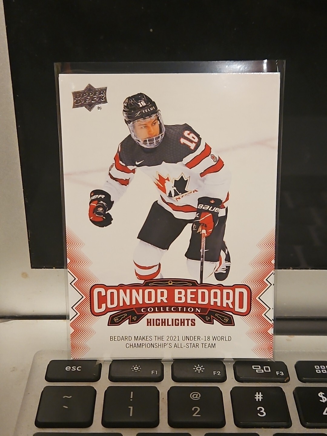 Connor Bedard Rookie 2023-24 Upper Deck Collection Highlights RC