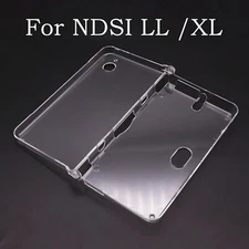 For Nintendo NDSi XL/LL Transparent Clear Crystal Hard Case Cover Shell Skin US