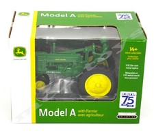 2020 ERTL 1:32 JOHN DEERE Model A Tractor w/Man 75th Anniversary Edition NIB 