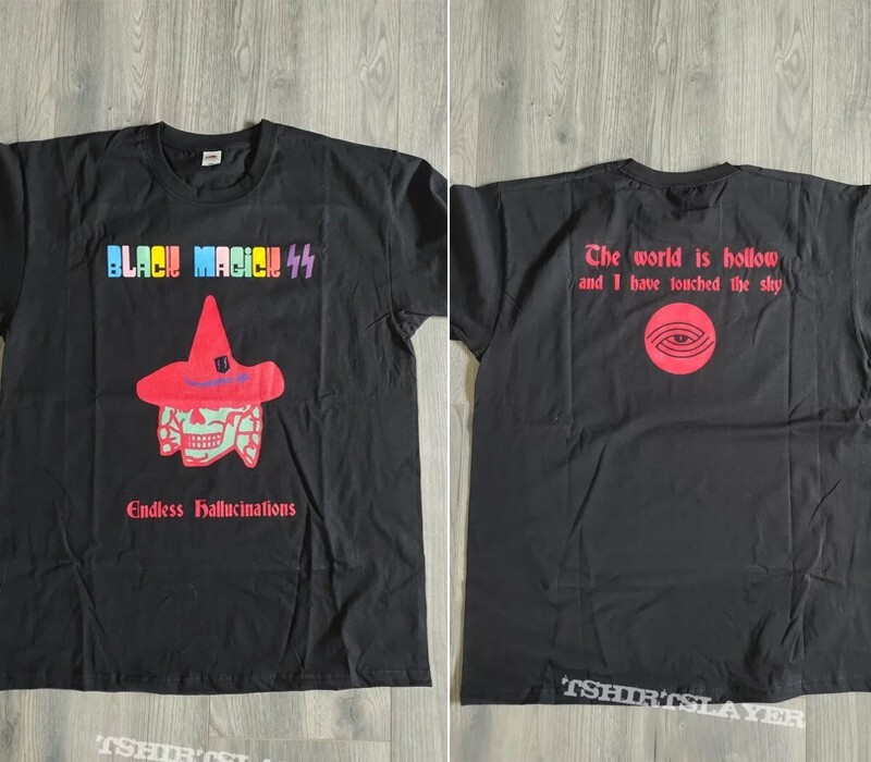 Black Magick SS shirt band Graphic short sleeve 2 side T shirt