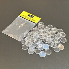 30X STAR WARS ACTION FIGURE DISPLAY STAND FOR VINTAGE FIGURES CLEAR 1'' diameter