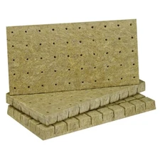 Grodan A OK 2" x 2" Starter Rockwool Cube Full Sheet (50 ct.) 1/2 Sheet (25 ct.)