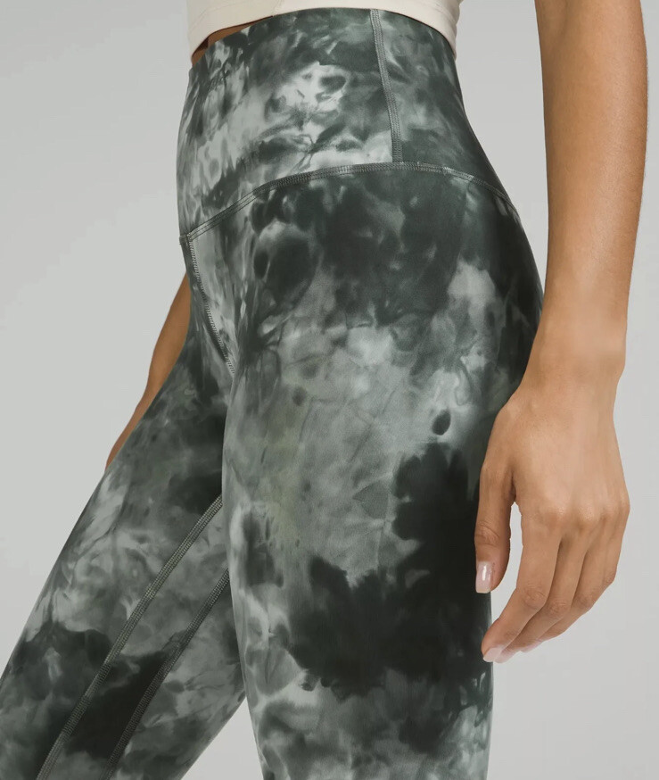 Lululemon Align High Rise Pant 25” Diamond Dye Starlight Smoked