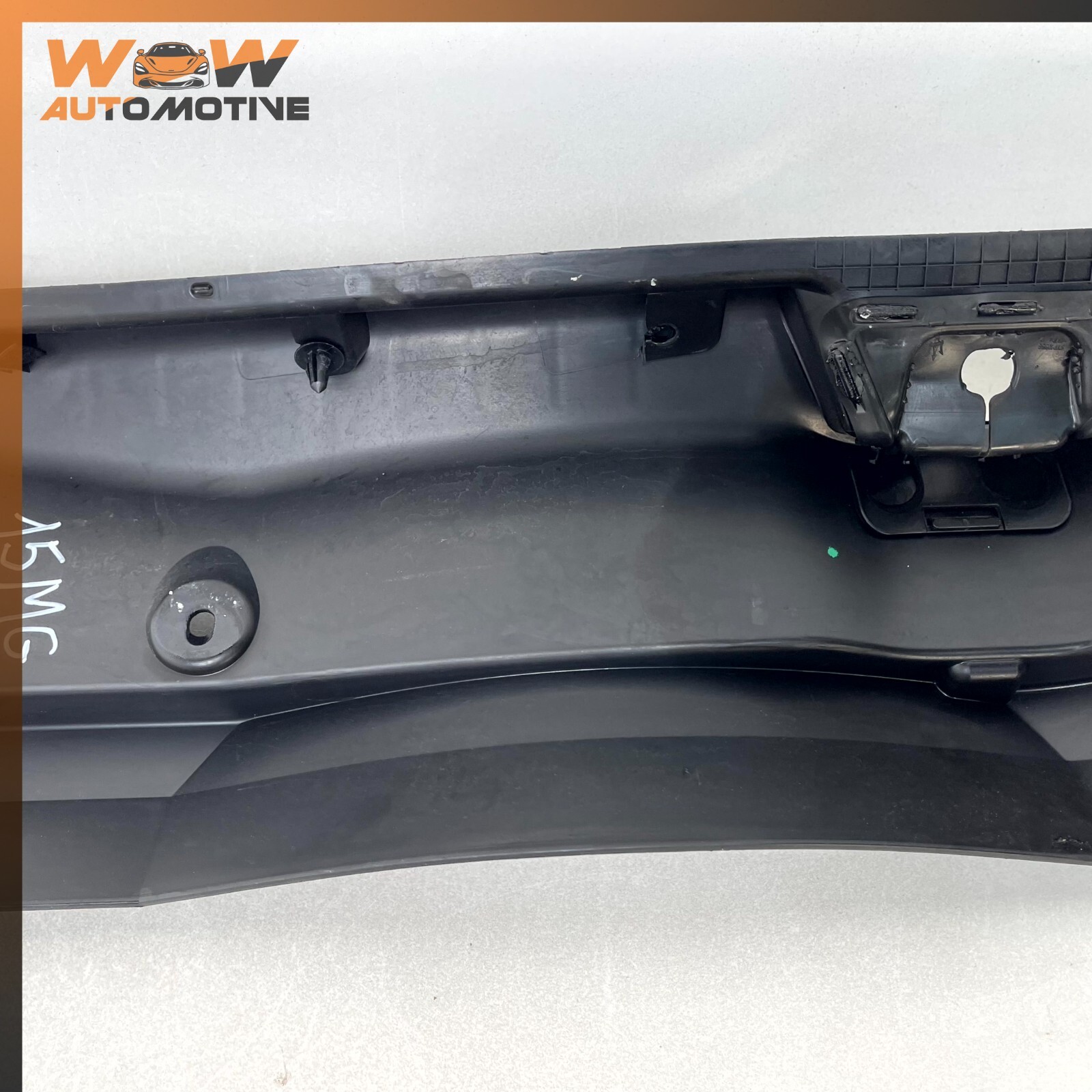 14-20 MASERATI GHIBLI TRUNK LID LOCK LATCH COVER TRIM OEM