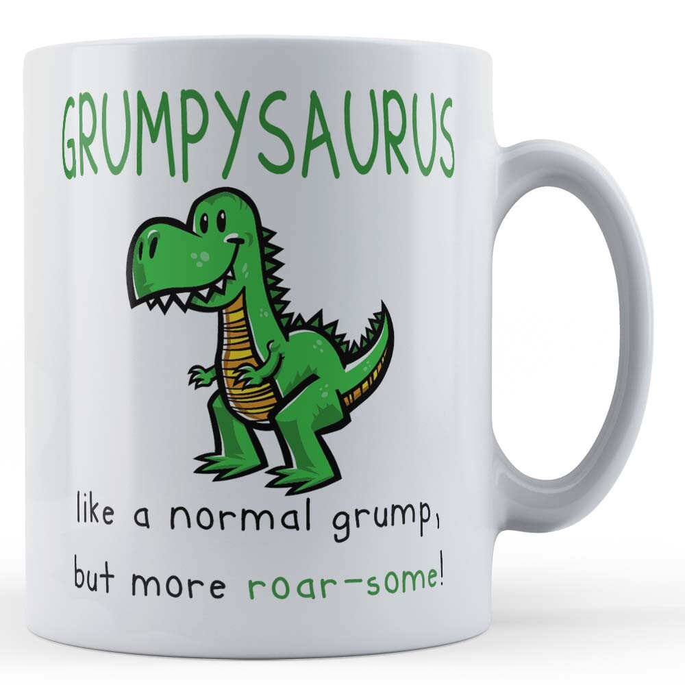 Grumpysaurus, Like Normal Grump, But Roar-Some! - Grandad, Father's Day Grand...