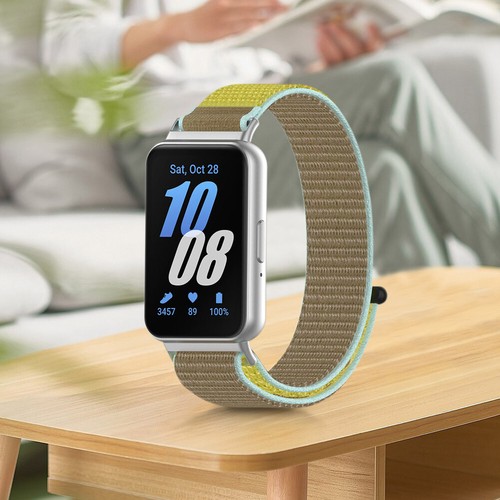 Nylon Band Useful Breathable Replacement Straps for Samsung Galaxy Fit 3 SM-R390 - Zdjęcie 3 z 30