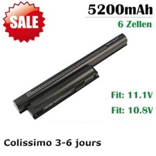 Batterie 5200mAh VGP-BPS26 VGP-BPS26A pour Sony Vaio PCG-71811M PCG-61813L