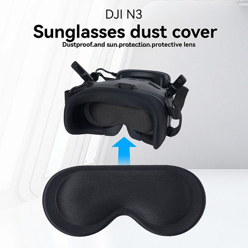 Gafas voladoras capucha gafas de sol cubierta antipolvo para DJI NEO/N3/Avata 2 drone accesorio - Imagen 5 de 8