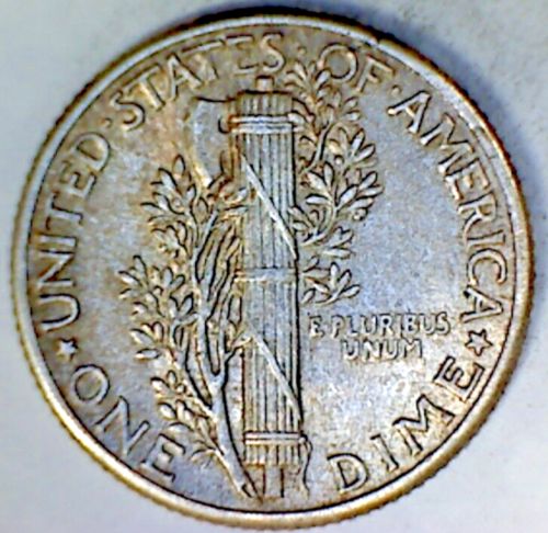 Wing Liberty Head or Mercury Dime 1938 - Bild 2 von 2