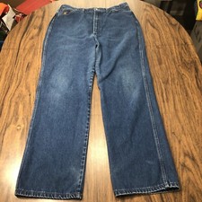 Vintage Wrangler Mom Jeans Women's Fit 36 Denim 1970s TALON High Rise USA 33x31