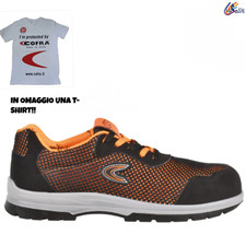 SCARPE ANTINFORTUNISTICHE COFRA PREVESA S1P BASSA DA LAVORO LEGGERA TRASPIRANTE