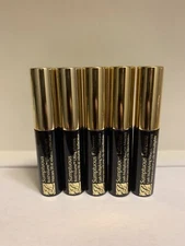 5 Estee  Lauder Sumptuous extreme lash Mascara - 01 extreme BLACK -(2.8ml) Each